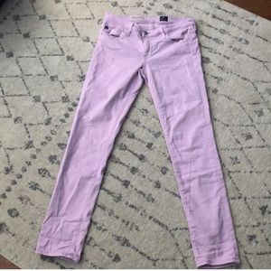 AG Stevie ankle slim straight leg jean